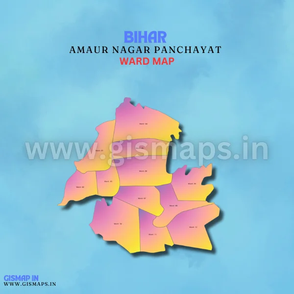 Amaur Nagar Panchayat Ward Map